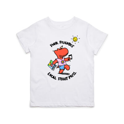 Dion Parker x Friendly Local Street Press - Kids Tee Thumbnail